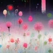 一幅幅以非遗为灵绘画做品劈面而来